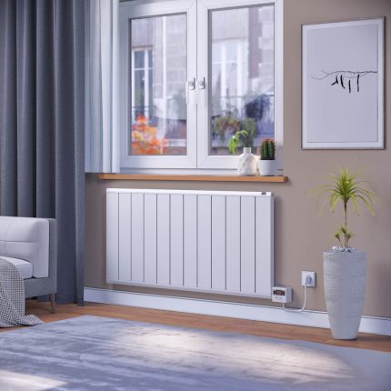 Sirius 60x120 Elektrikli Radyatör Beyaz