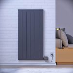 Sirius 60x100 Dikey Elektrikli Radyatör Antrasit - Görsel 3