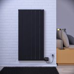 Sirius 60x100 Dikey Elektrikli Radyatör Siyah - Görsel 3
