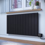 Sirius 120x60 Elektrikli Radyatör Siyah - Görsel 4
