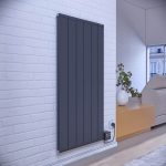 Sirius 60x100 Dikey Elektrikli Radyatör Antrasit - Görsel 5