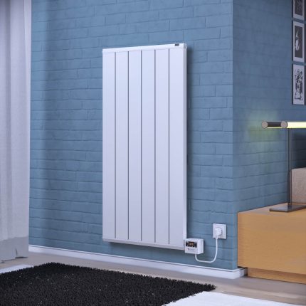 Sirius 60x120 Dikey Elektrikli Radyatör Beyaz